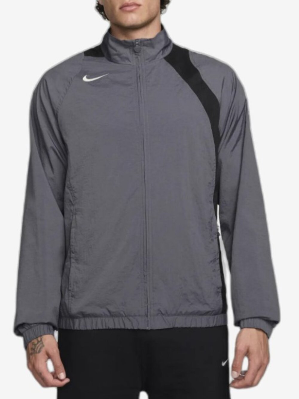 Nike Total 90 Repel Mens Soccer Track Jacket Grey HQ3391-064 Size XL NWT